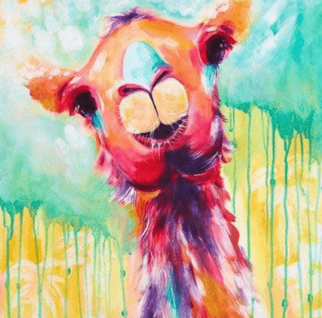 Camel Portrait - Commission Artwork by Amira Rahim